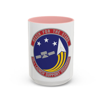 30th Launch Support Squadron (U.S. Air Force) Accent Coffee Mug