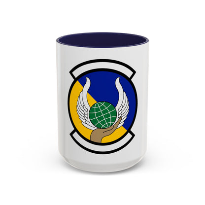 374 Force Support Squadron PACAF (U.S. Air Force) Accent Coffee Mug
