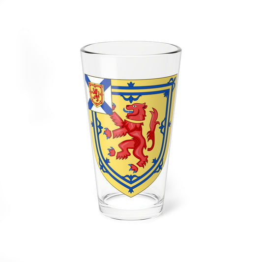 Earl of Lauderdale arms (Scotland) (Coat of Arms) Pint Glass 16oz