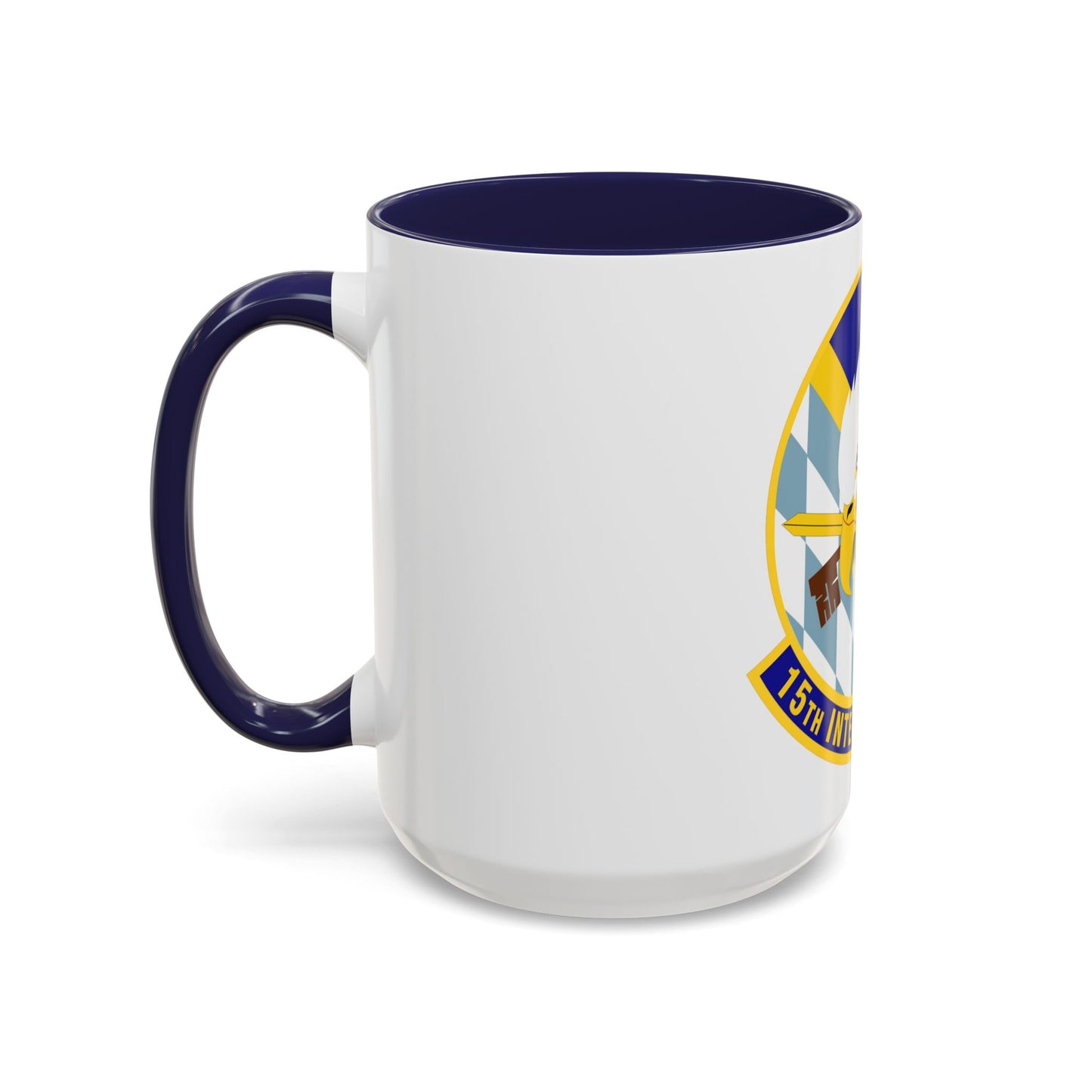 15 Intelligence Squadron ACC (U.S. Air Force) Accent Coffee Mug
