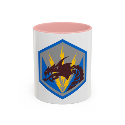 336 Military Intelligence Brigade (U.S. Army) Accent Coffee Mug