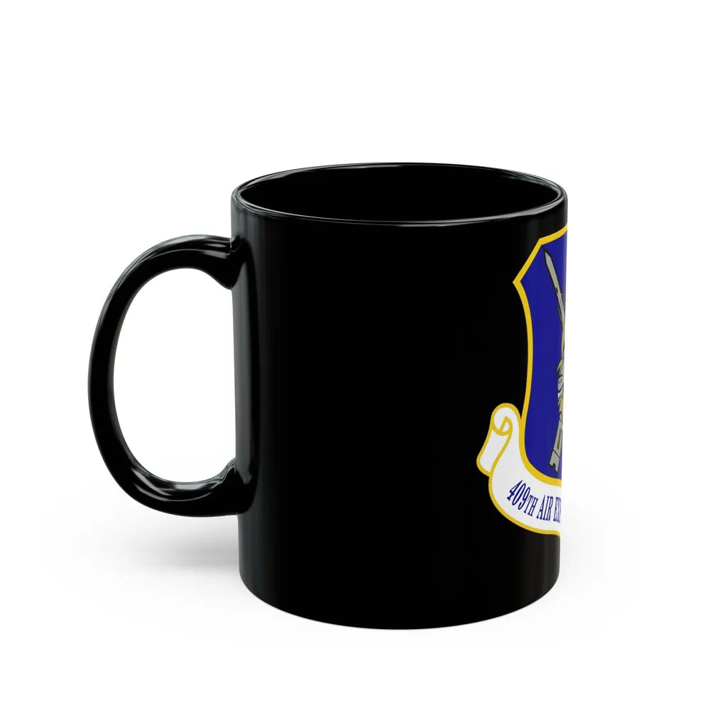 409th Air Expeditionary Group (U.S. Air Force) Black Coffee Mug-Go Mug Yourself