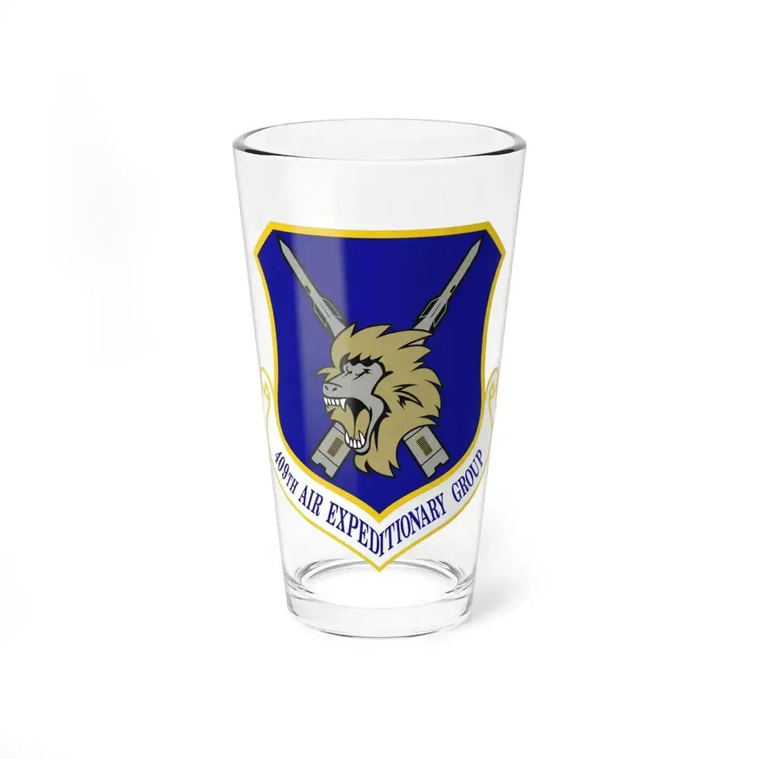 409th Air Expeditionary Group (U.S. Air Force) Pint Glass 16oz 16oz - Go Mug Yourself
