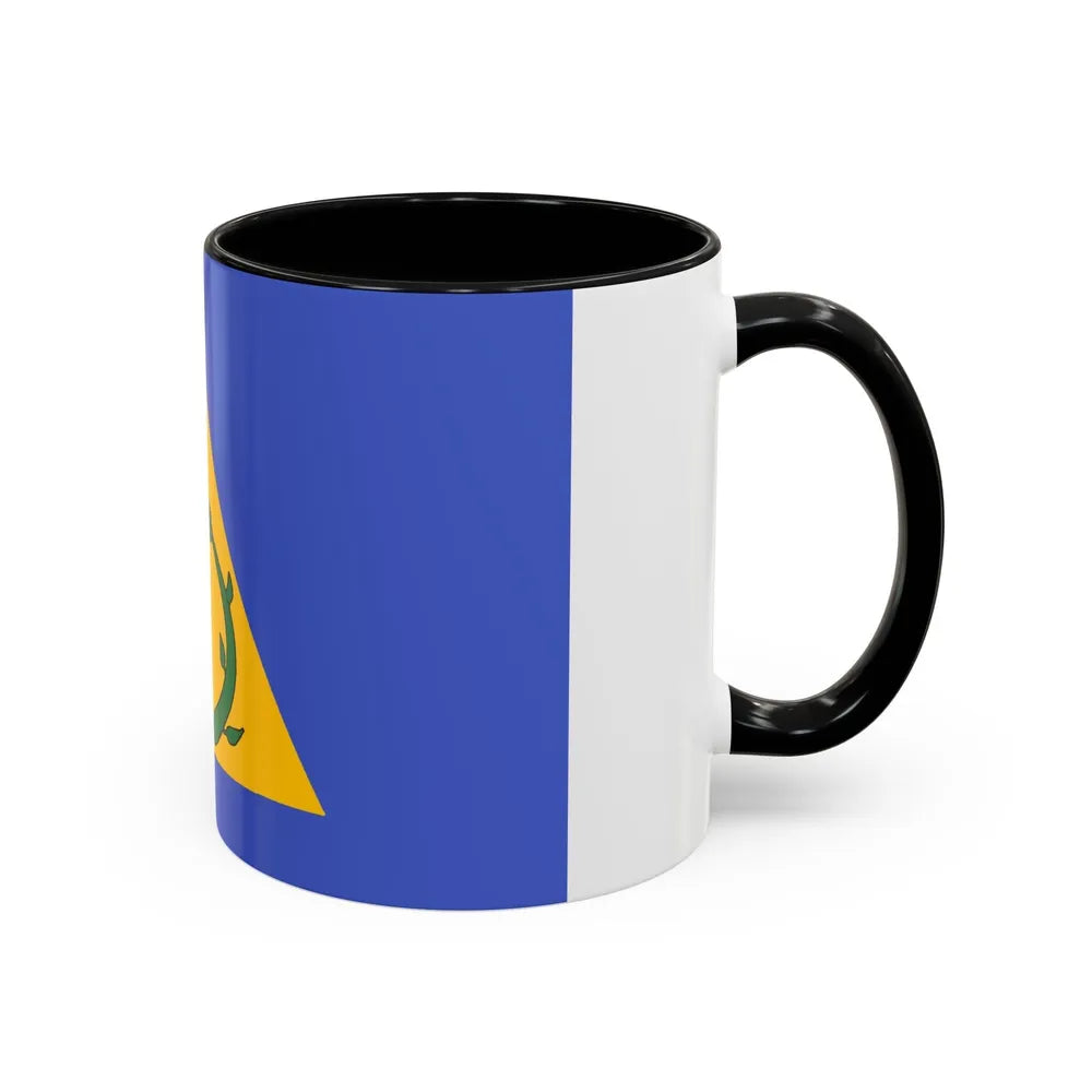 Flag of Kayangel Palau - Accent Coffee Mug-Go Mug Yourself