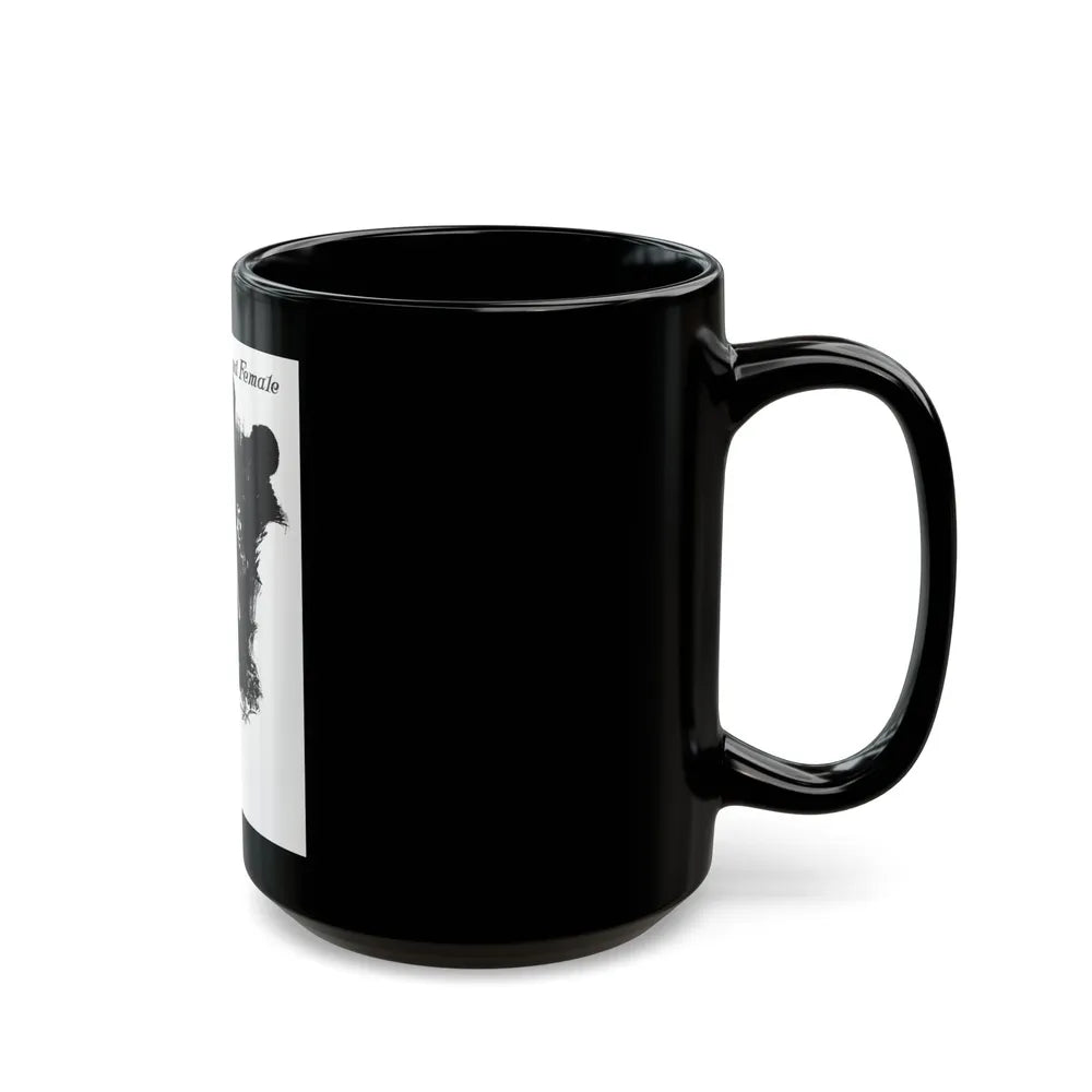 Free, White and Female (1), Collier's, February 25, 1928 - Black Coffee Mug-Go Mug Yourself