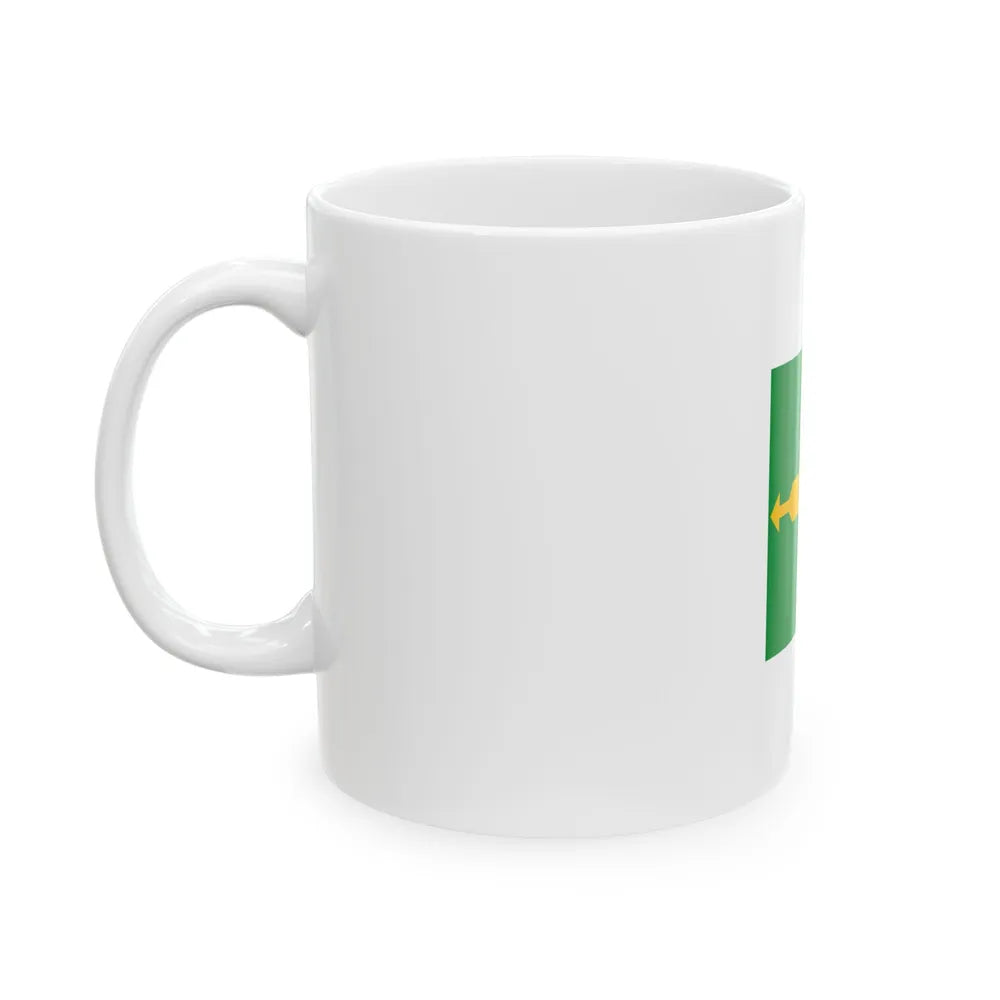 Flag of the Federal District Brazil - White Coffee Mug-Go Mug Yourself