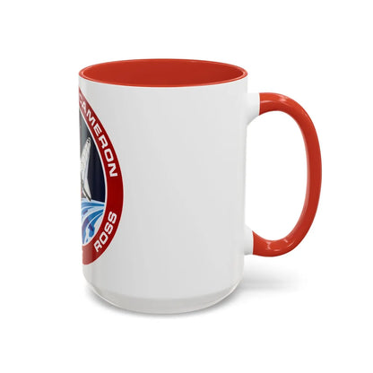 STS 37 (NASA) Accent Coffee Mug-Go Mug Yourself