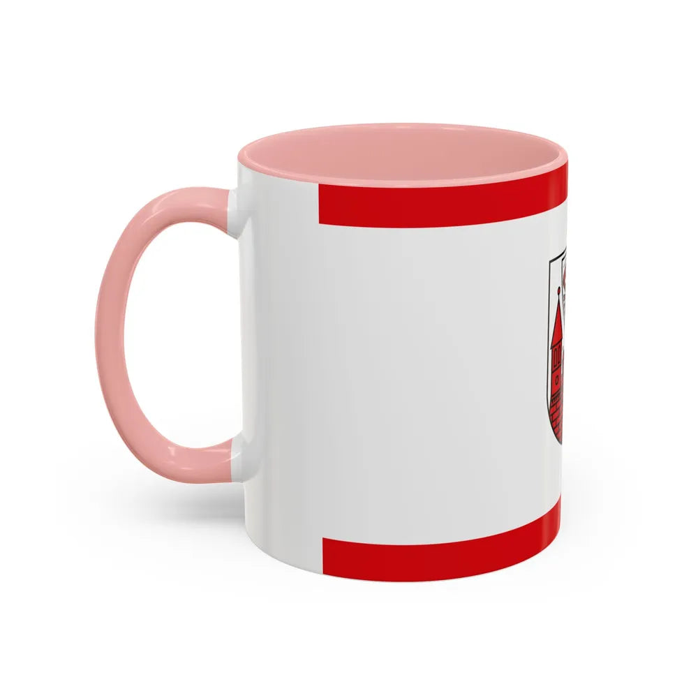 Flag of Cottbus Germany - Accent Coffee Mug-Go Mug Yourself