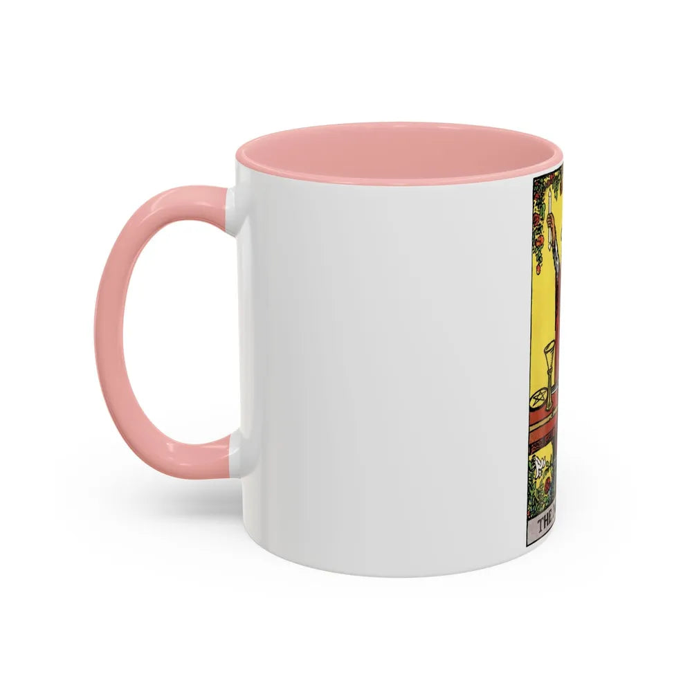 The Magician (Tarot Card) Accent Coffee Mug-Go Mug Yourself