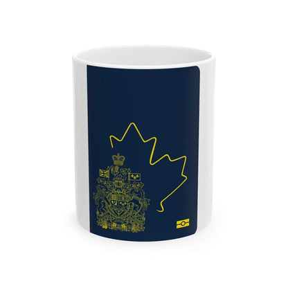 Canadian Passport - White Coffee Mug-11oz-Go Mug Yourself