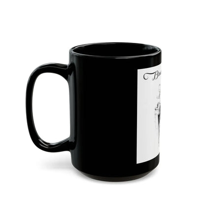 Blood Money (1), Collier's, March 10, 1928 - Black Coffee Mug-Go Mug Yourself