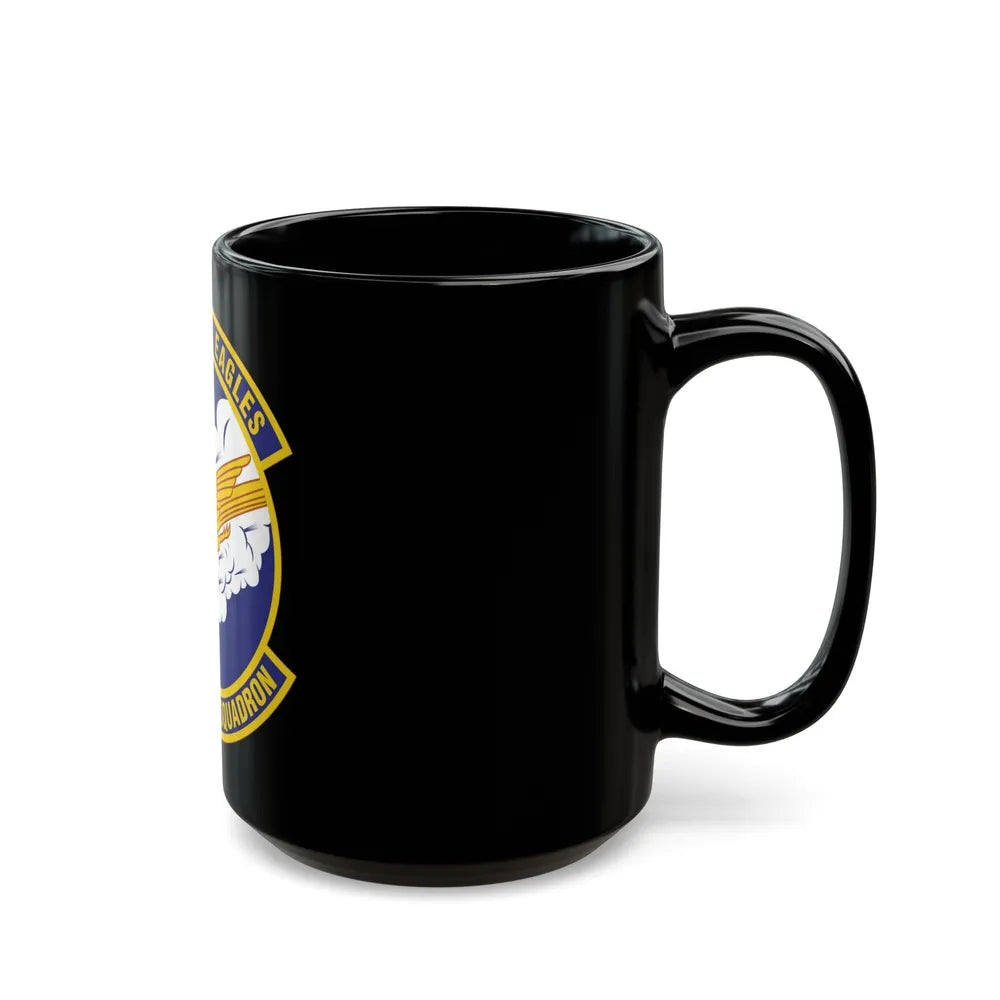 40th Airlift Squadron (U.S. Air Force) Black Coffee Mug-Go Mug Yourself