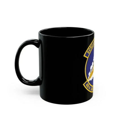40th Airlift Squadron (U.S. Air Force) Black Coffee Mug - Go Mug Yourself