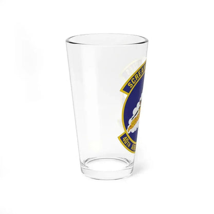 40th Airlift Squadron (U.S. Air Force) Pint Glass 16oz - Go Mug Yourself