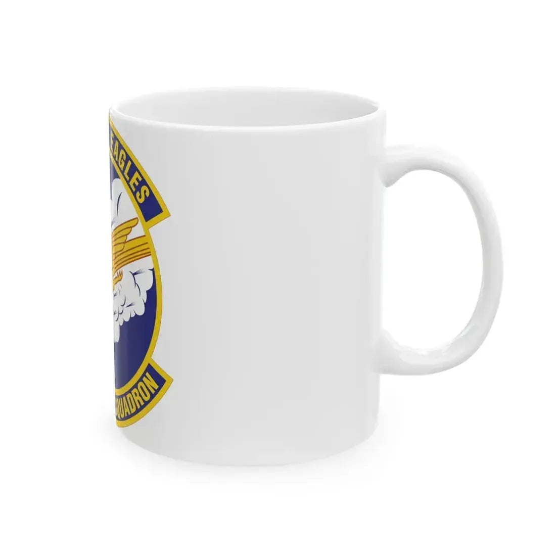 40th Airlift Squadron (U.S. Air Force) White Coffee Mug - Go Mug Yourself