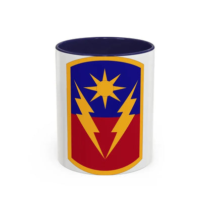 40th Armored Brigade (U.S. Army) Accent Coffee Mug 11oz Navy - Go Mug Yourself