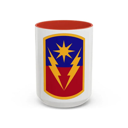 40th Armored Brigade (U.S. Army) Accent Coffee Mug 15oz Red - Go Mug Yourself