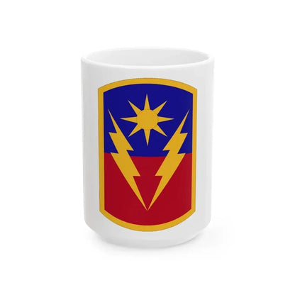 40th Armored Brigade (U.S. Army) White Coffee Mug 15oz - Go Mug Yourself