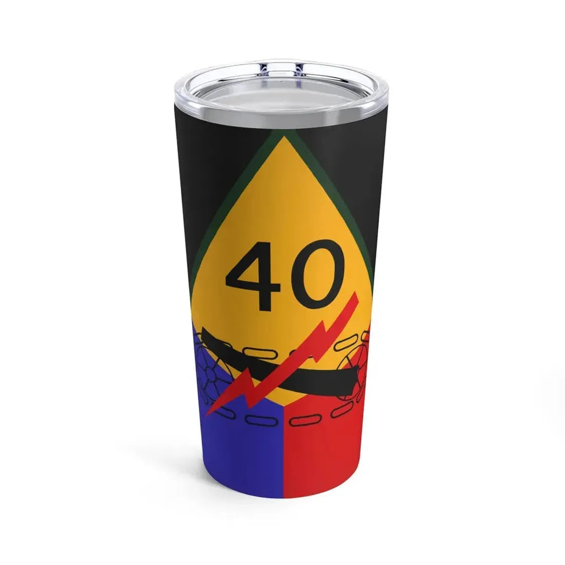 40th Armored Division (U.S. Army) Tumbler 20oz 20oz - Go Mug Yourself