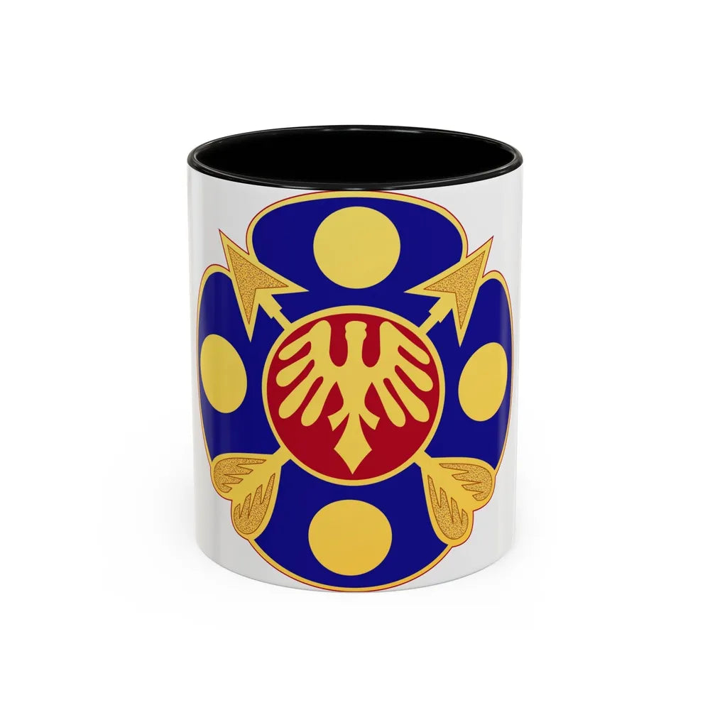 40th Artillery Brigade (U.S. Army) Accent Coffee Mug-11oz-Black-Go Mug Yourself