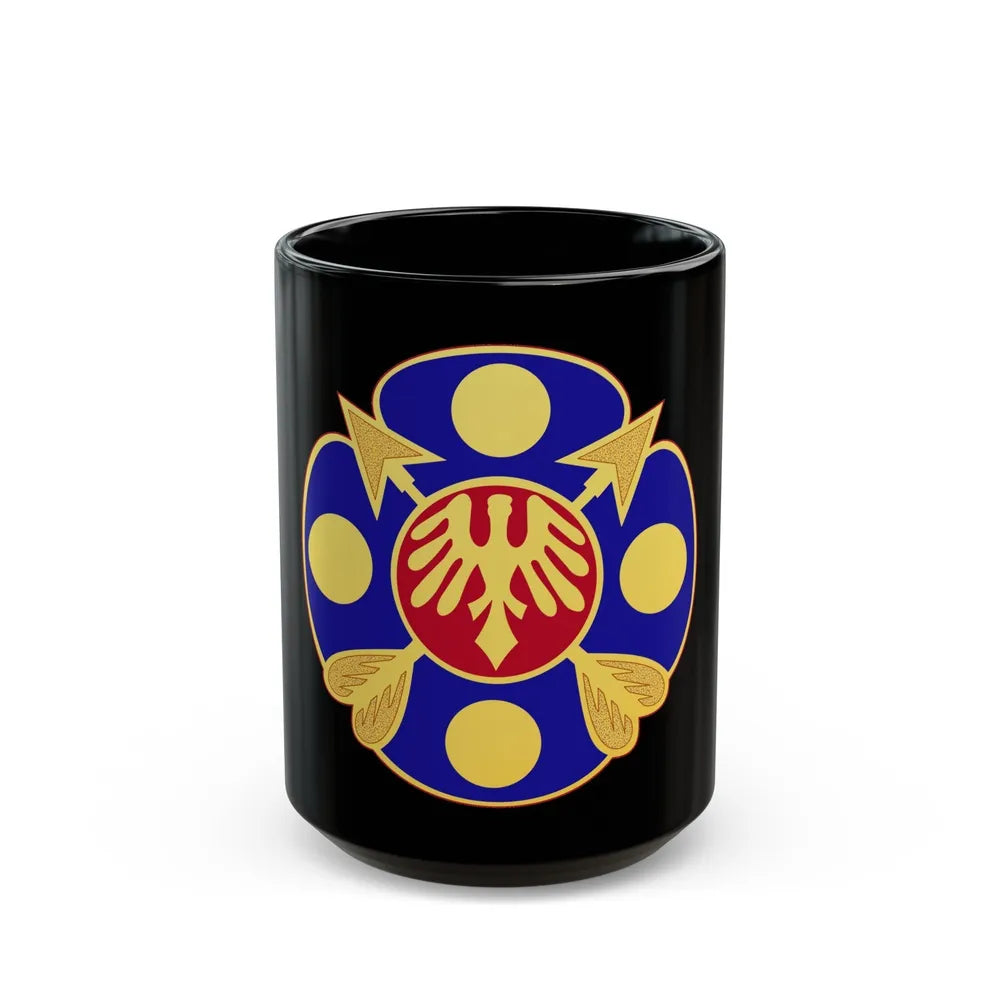 40th Artillery Brigade (U.S. Army) Black Coffee Mug-15oz-Go Mug Yourself