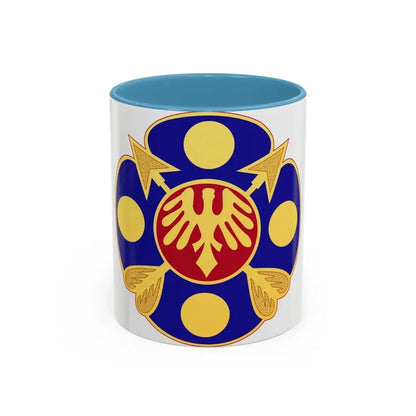 40th Artillery Brigade (U.S. Army) Accent Coffee Mug 11oz Light Blue - Go Mug Yourself