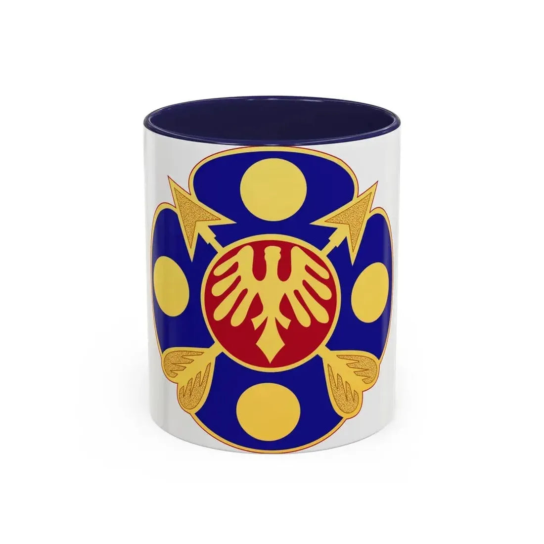 40th Artillery Brigade (U.S. Army) Accent Coffee Mug 11oz Navy - Go Mug Yourself