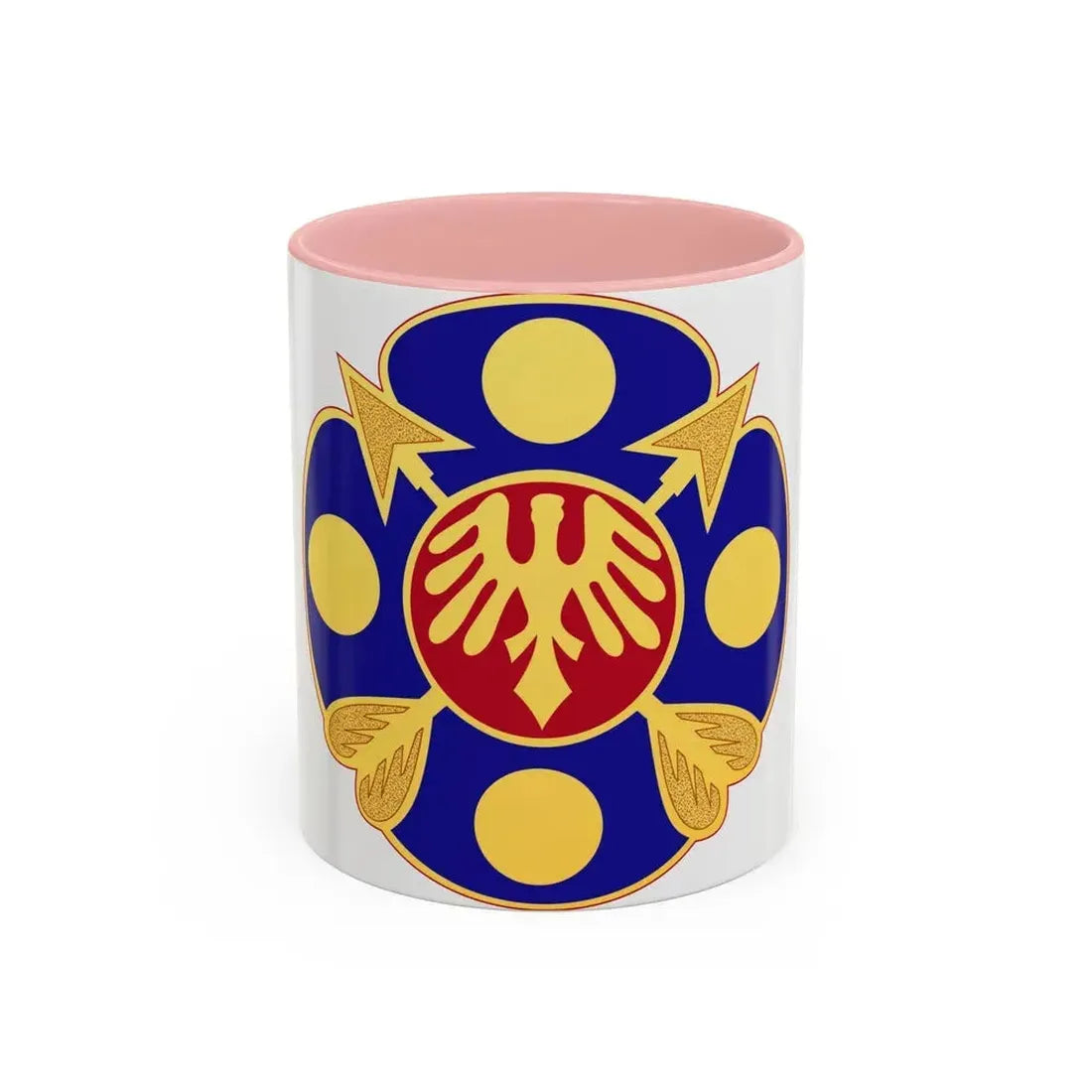 40th Artillery Brigade (U.S. Army) Accent Coffee Mug 11oz Pink - Go Mug Yourself