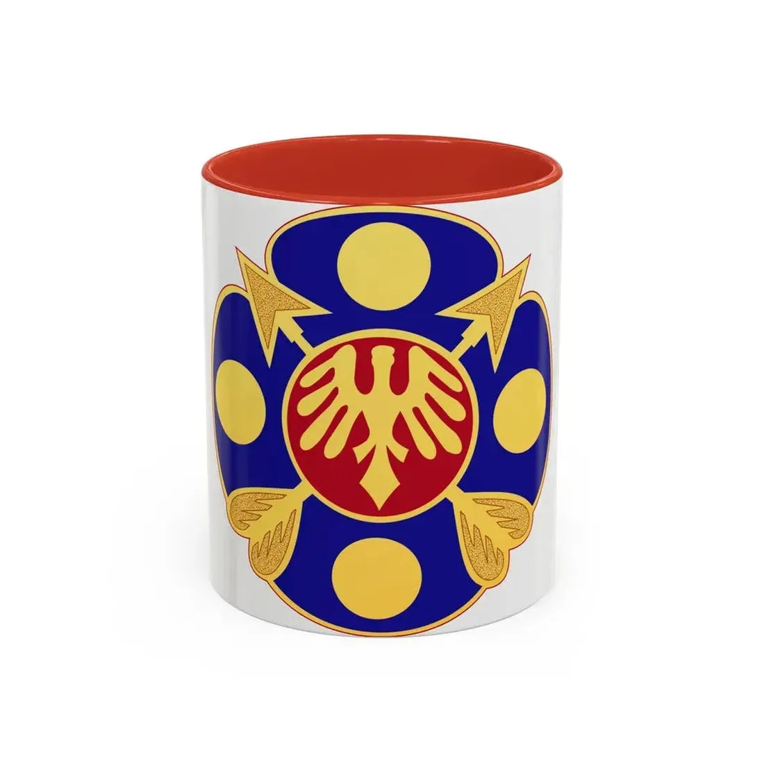 40th Artillery Brigade (U.S. Army) Accent Coffee Mug 11oz Red - Go Mug Yourself