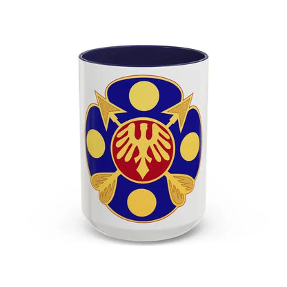 40th Artillery Brigade (U.S. Army) Accent Coffee Mug 15oz Navy - Go Mug Yourself