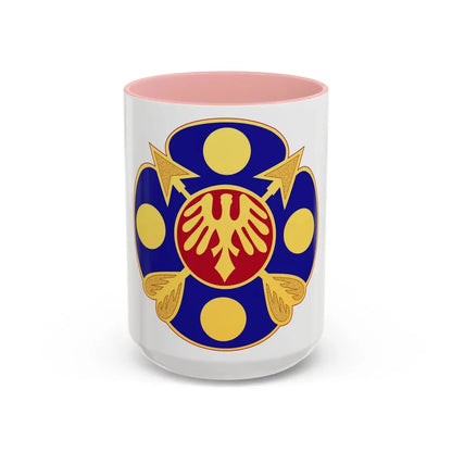40th Artillery Brigade (U.S. Army) Accent Coffee Mug 15oz Pink - Go Mug Yourself