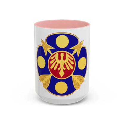40th Artillery Brigade (U.S. Army) Accent Coffee Mug 15oz Pink - Go Mug Yourself