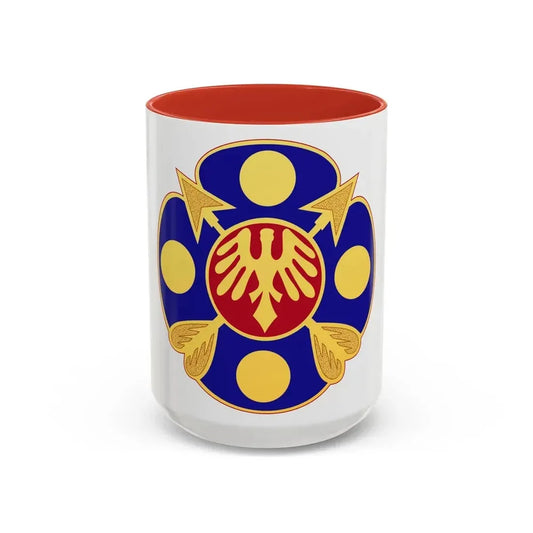 40th Artillery Brigade (U.S. Army) Accent Coffee Mug 15oz Red - Go Mug Yourself