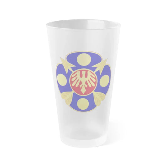 40th Artillery Brigade (U.S. Army) Frosted Pint Glass 16oz Default Title - Go Mug Yourself