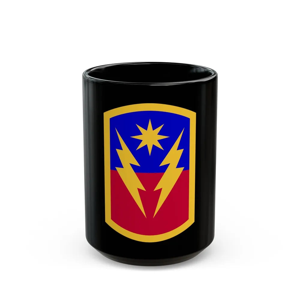 40th Infantry Brigade Combat Team SSI (U.S. Army) Black Coffee Mug-15oz-Go Mug Yourself