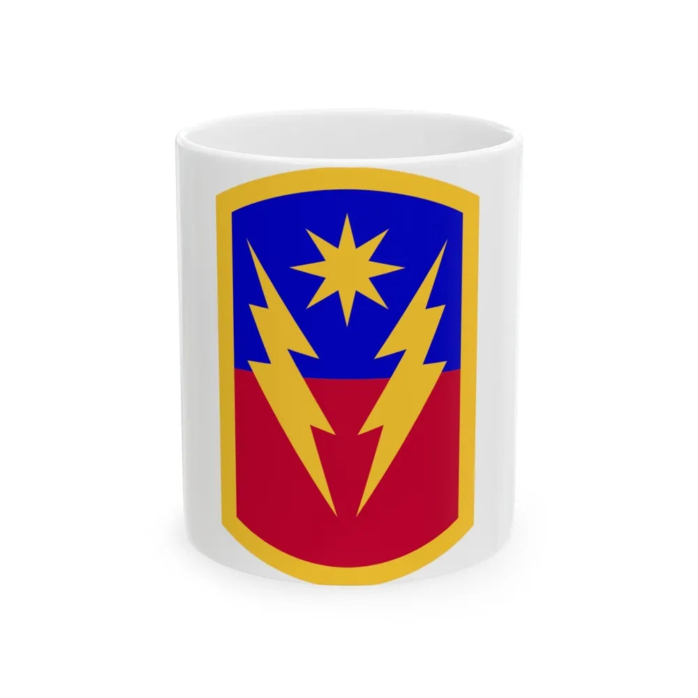 40th Infantry Brigade Combat Team SSI (U.S. Army) White Coffee Mug-11oz-Go Mug Yourself