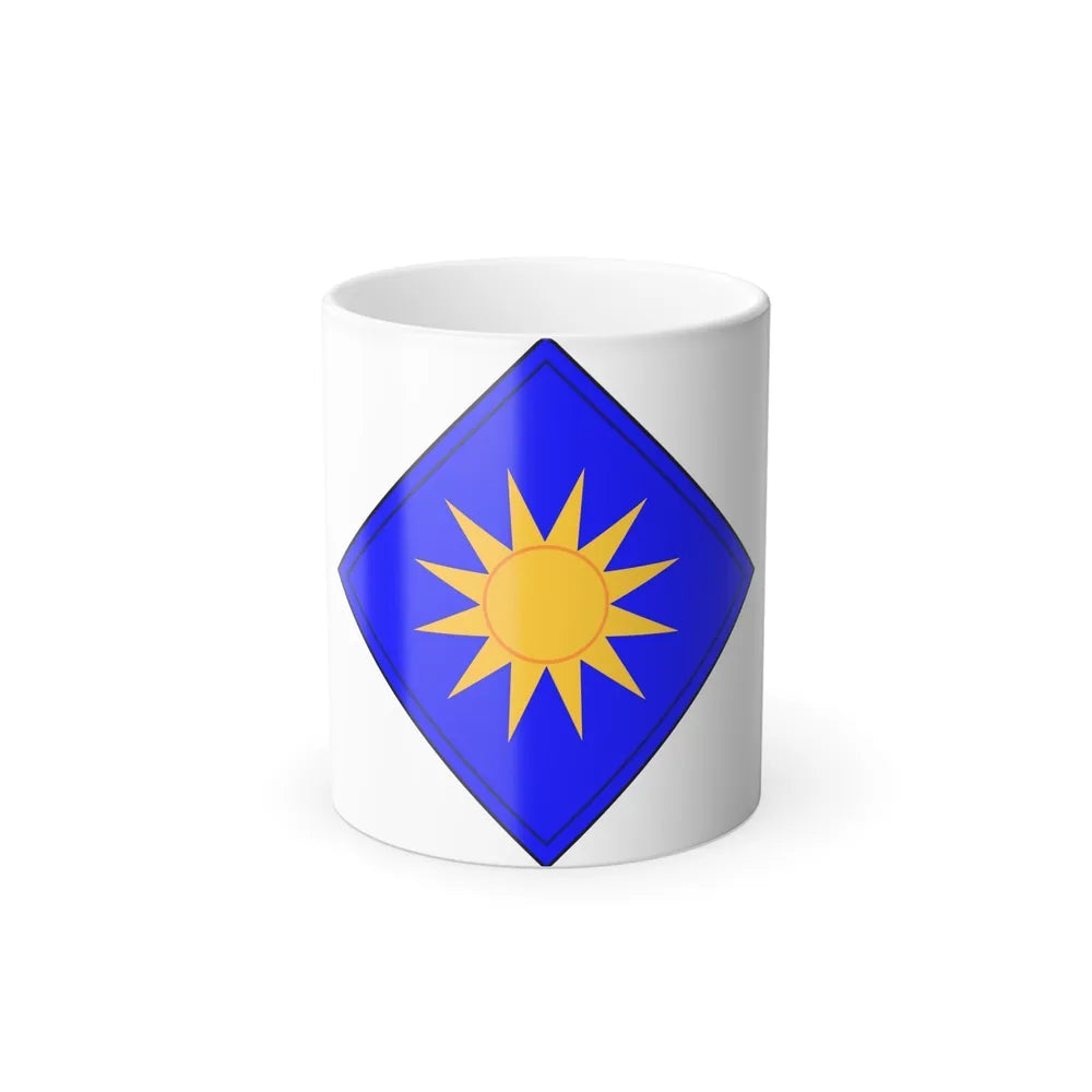 40th Infantry Division CSIB (U.S. Army) Color Changing Coffee Mug-11oz-Go Mug Yourself