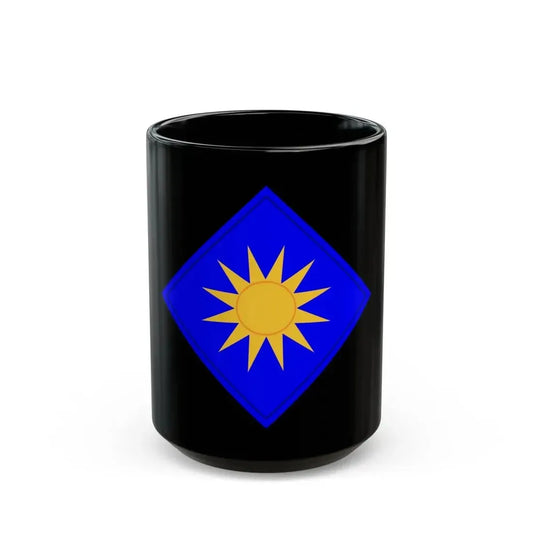 40th Infantry Division CSIB (U.S. Army) Black Coffee Mug 15oz - Go Mug Yourself