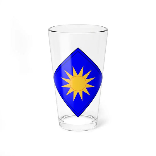 40th Infantry Division CSIB (U.S. Army) Pint Glass 16oz 16oz - Go Mug Yourself