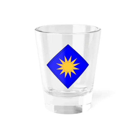 40th Infantry Division CSIB (U.S. Army) Shot Glass 1.5oz 1.5oz - Go Mug Yourself