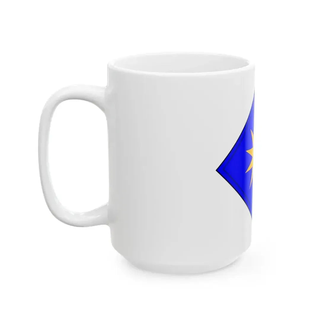 40th Infantry Division CSIB (U.S. Army) White Coffee Mug - Go Mug Yourself