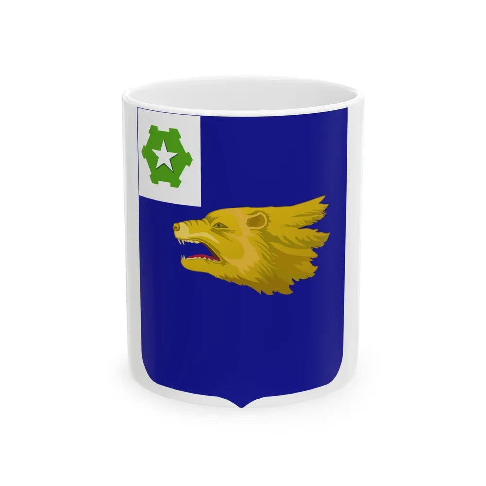 40th Infantry Regiment 2 (U.S. Army) White Coffee Mug-11oz-Go Mug Yourself