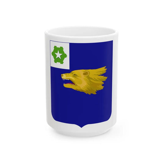 40th Infantry Regiment 2 (U.S. Army) White Coffee Mug-15oz-Go Mug Yourself