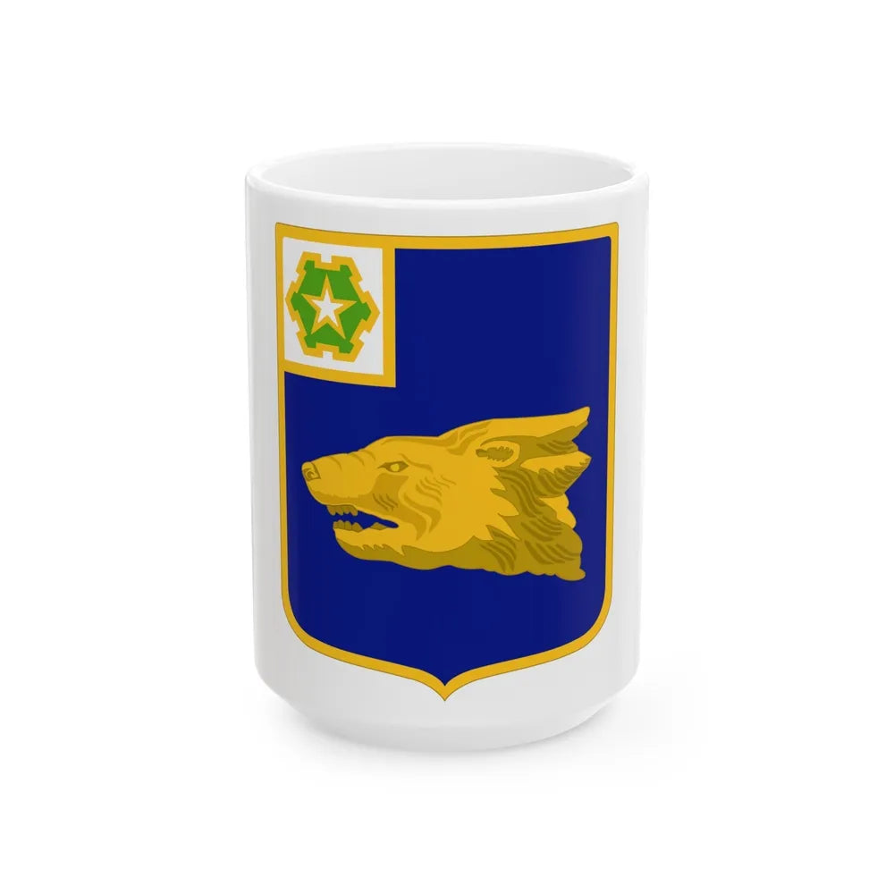 40th Infantry Regiment (U.S. Army) White Coffee Mug-15oz-Go Mug Yourself