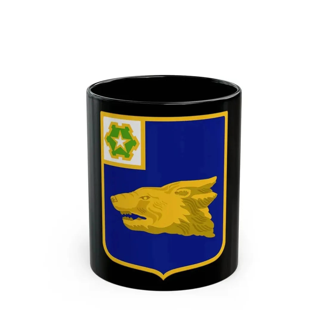 40th Infantry Regiment (U.S. Army) Black Coffee Mug 11oz - Go Mug Yourself