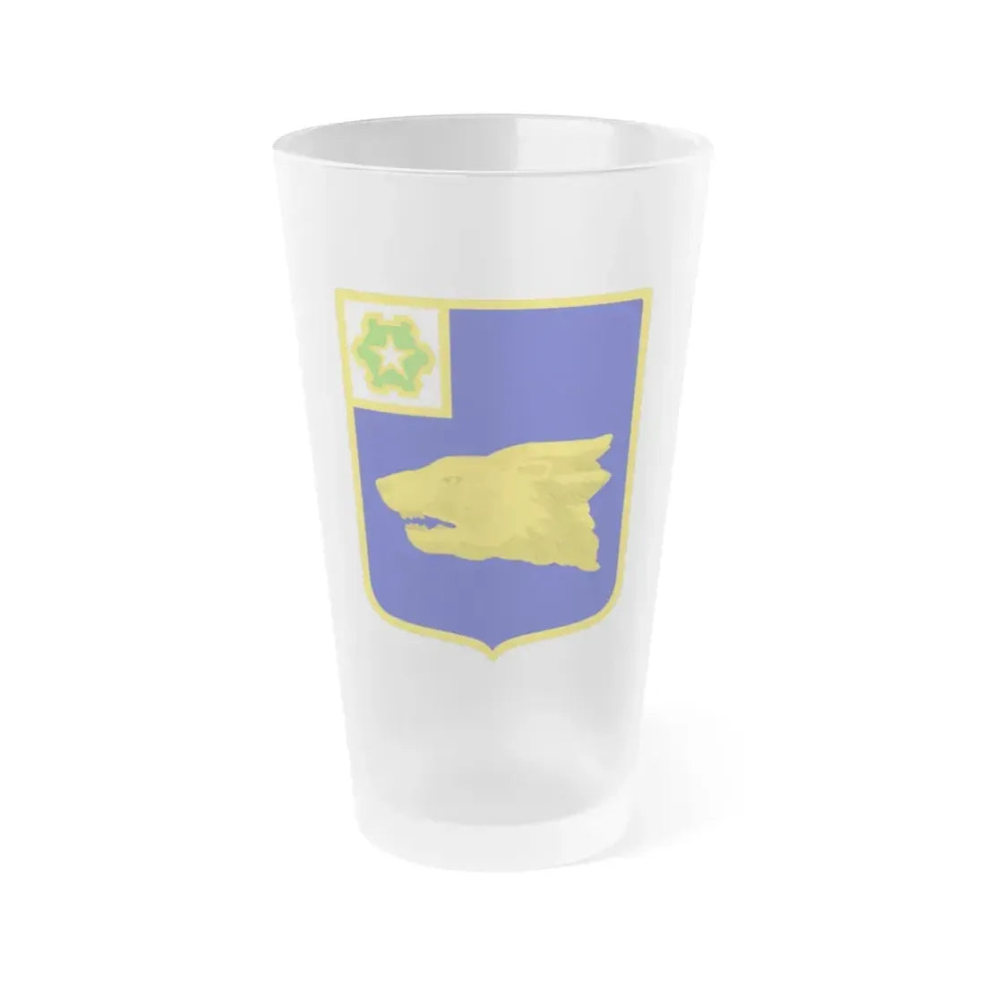 40th Infantry Regiment (U.S. Army) Frosted Pint Glass 16oz Default Title - Go Mug Yourself