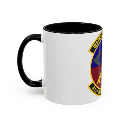 41 Intelligence Squadron ACC (U.S. Air Force) Accent Coffee Mug - Go Mug Yourself