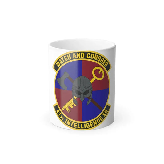 41 Intelligence Squadron ACC (U.S. Air Force) Color Changing Coffee Mug 11oz - Go Mug Yourself