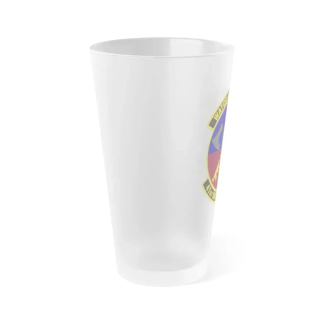 41 Intelligence Squadron ACC (U.S. Air Force) Frosted Pint Glass 16oz - Go Mug Yourself