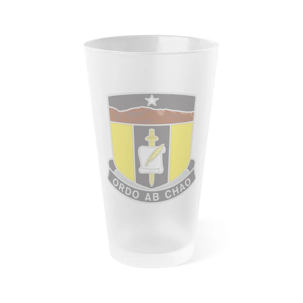 410 Civil Affairs Battalion (U.S. Army) Frosted Pint Glass 16oz-Go Mug Yourself